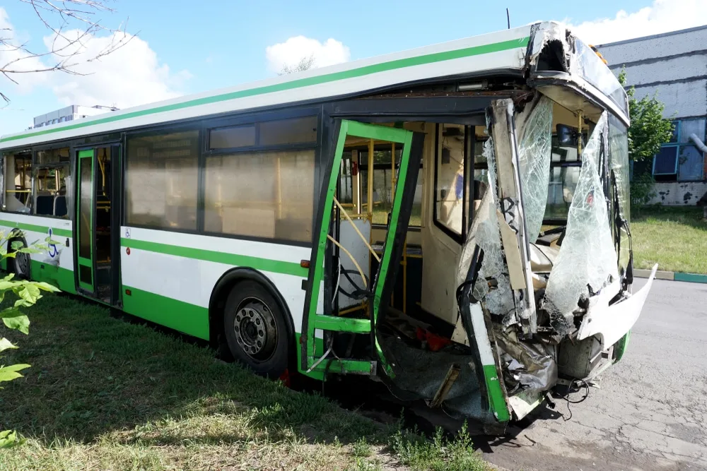 Accidente de autobús en NYC 1