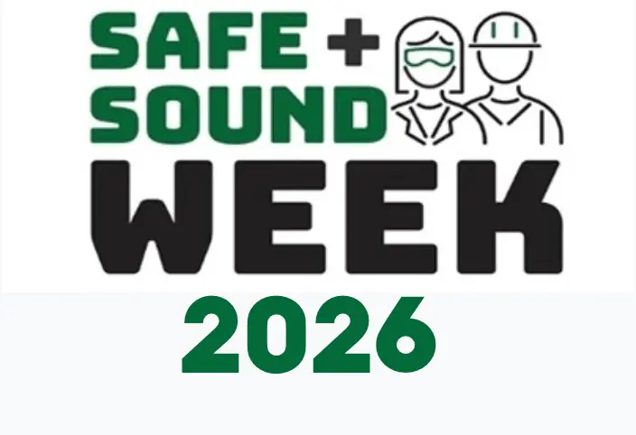 Cartel de la Semana «Safe + Sound» de la OSHA en Nueva York 2026