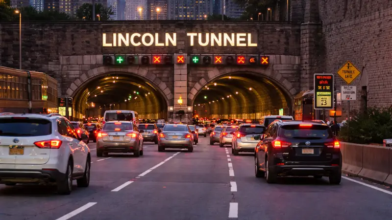 Última hora: Un accidente mortal con un peatón cerca del túnel Lincoln provoca importantes retrasos en el tráfico entre Nueva Jersey y Nueva York.