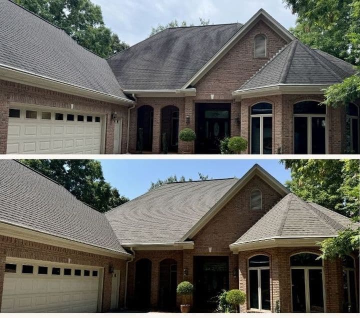 Pressure Washing Loudon TN Before and After 1