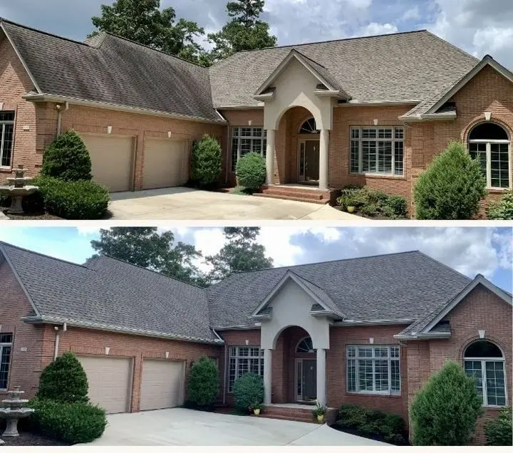 Pressure Washing Loudon TN Before and After 3