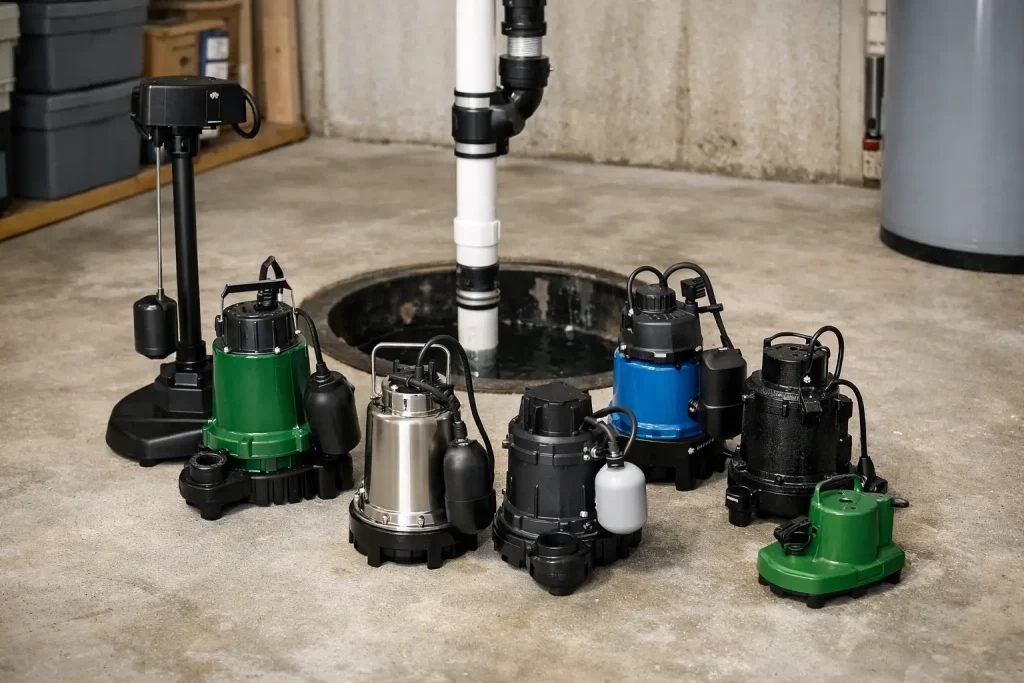 7 Best Sump Pumps for Basements