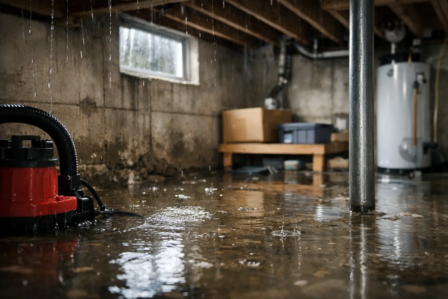 Basement Water After Heavy Rain? What It Means