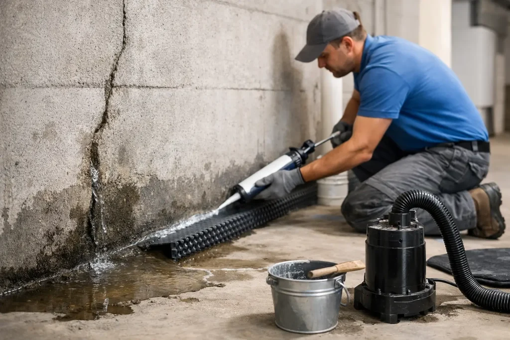 How to Stop Basement Seepage for Good