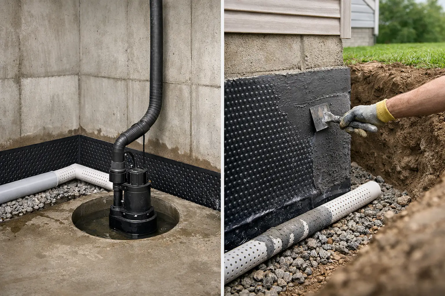 Interior vs Exterior Waterproofing Explained