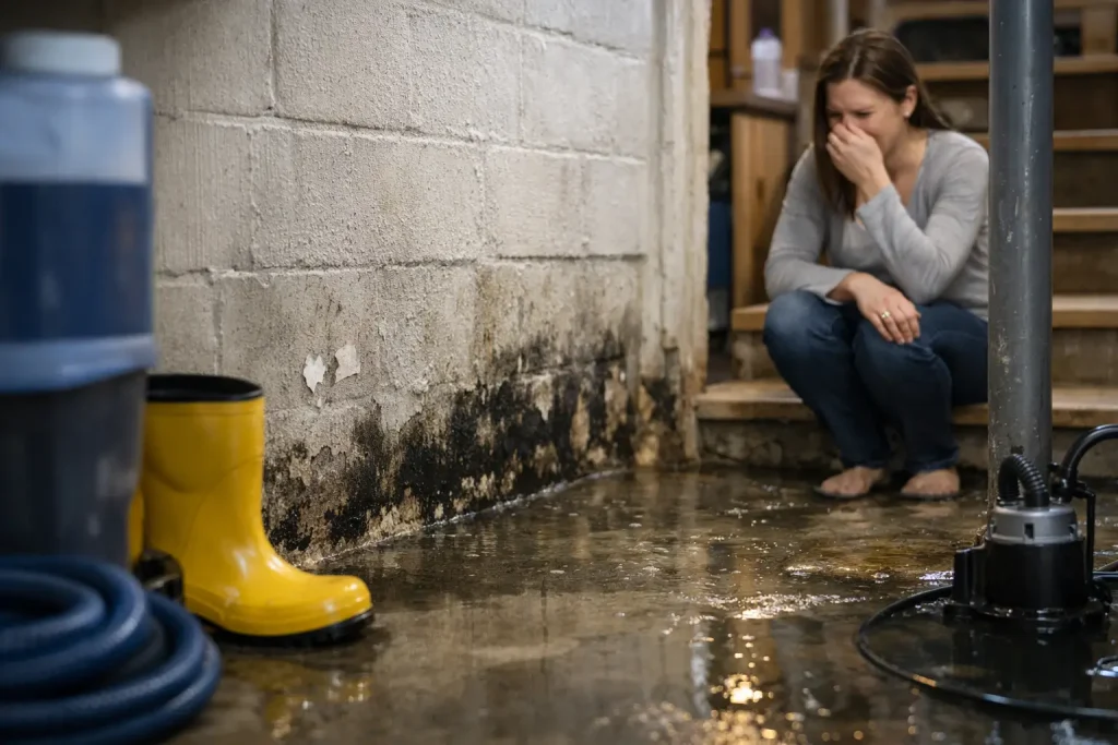 Wet Basement Health Risks for Homeowners