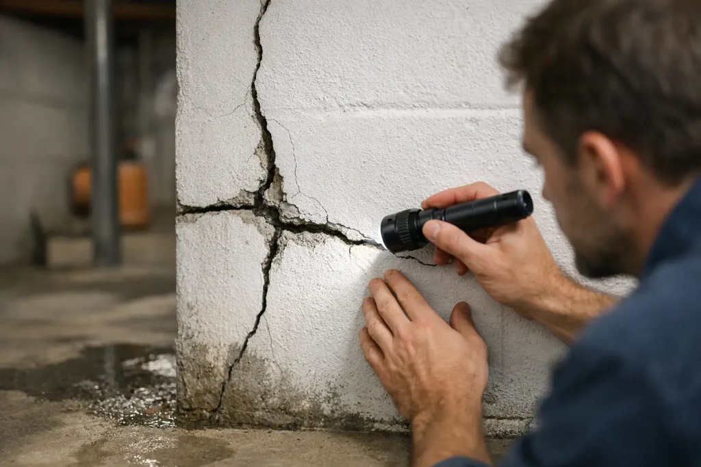 What Causes Basement Wall Cracks?