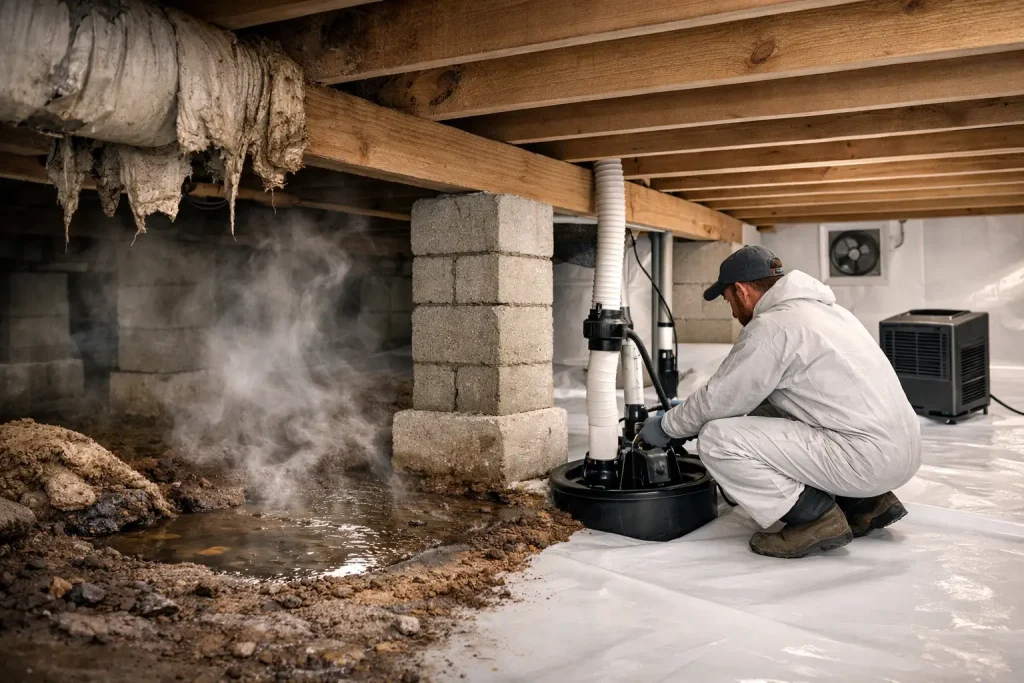 Crawl Space Odors and Their Lasting Fixes