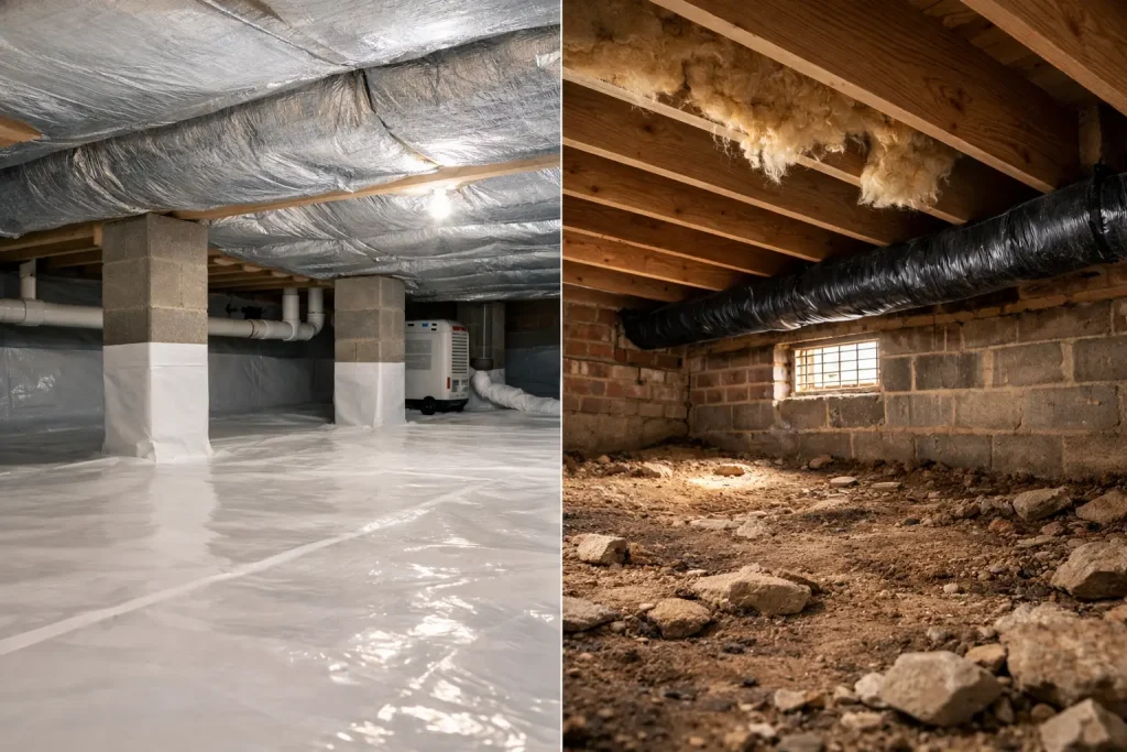 Sealed Crawl Space vs Vented: Which Works?