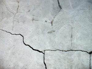 house foundation cracked rotated 1