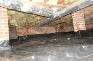 finished crawlspace