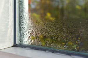 condensation on window seal