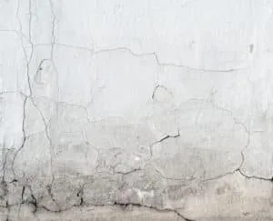cracked cement wall