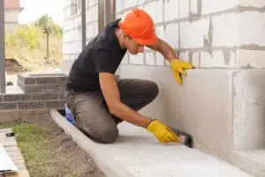 Foundation repair worker