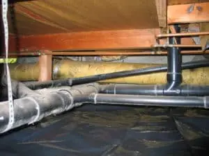 finished crawlspace