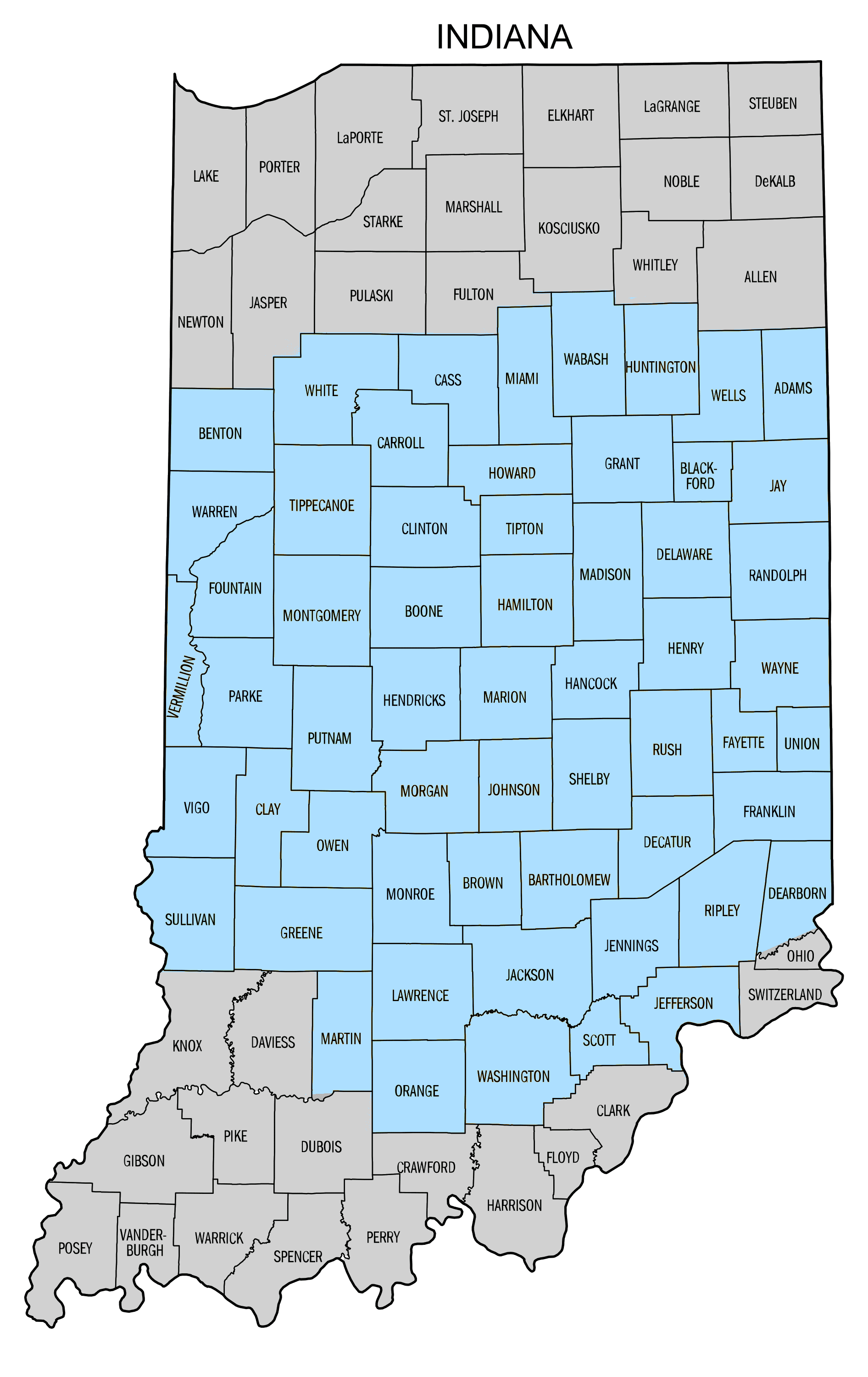 Indiana-Crawl-Space-Service-Area