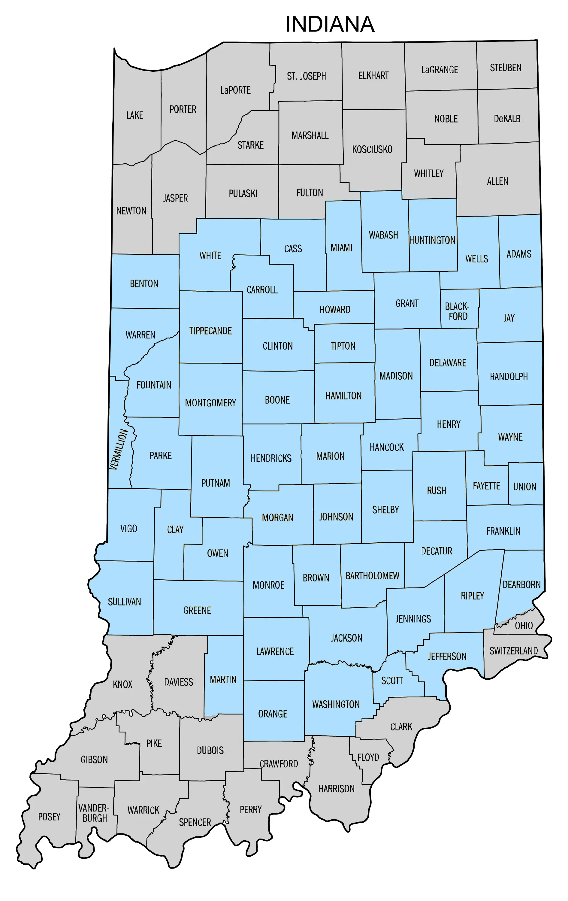 Indiana-Crawl-Space-Service-Area