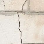 Wall crack highlighting structural damage, emphasizing the need for timely intervention and professional assessment to maintain building integrity.