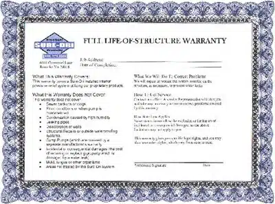 Warranty-certificate