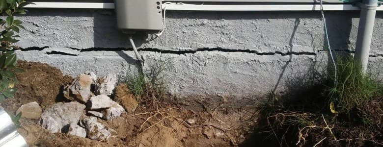 Cracked-foundation