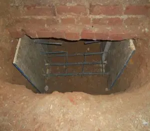 Install Underpins in Sections 3