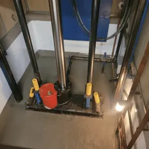 elevator waterproofing 2 (after)