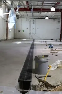 Finished-floor-and-drain-system