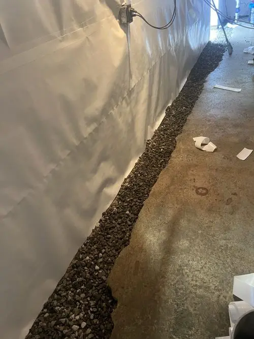 Basement waterproofing and french drains