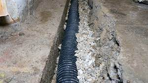 functioning basement drainage system