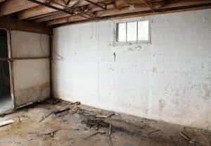 Basement waterproofing