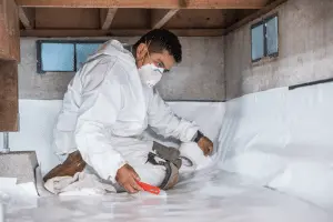 Professional-crawlspace-waterproofing-work