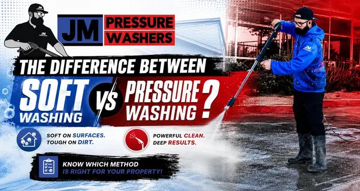 Soft Washing and Pressure Washing in Riverside CA