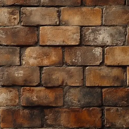 Brick walls rust