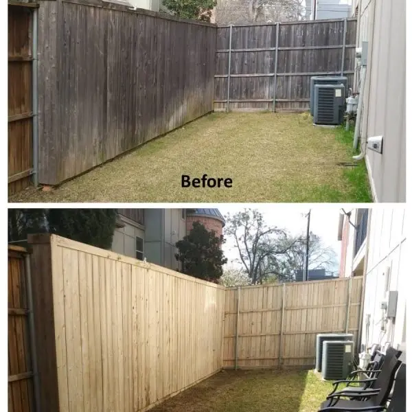 Fence Cleaning Dallas TX