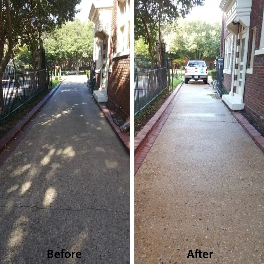 Driveway Cleaning in Dallas, TX