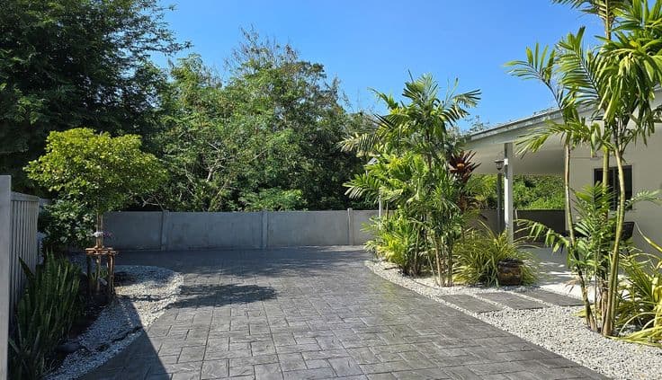 Stamped and Stained Concrete