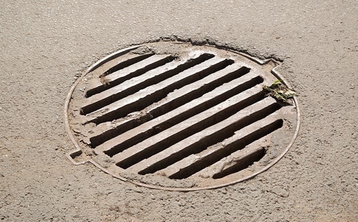 Grated Drain