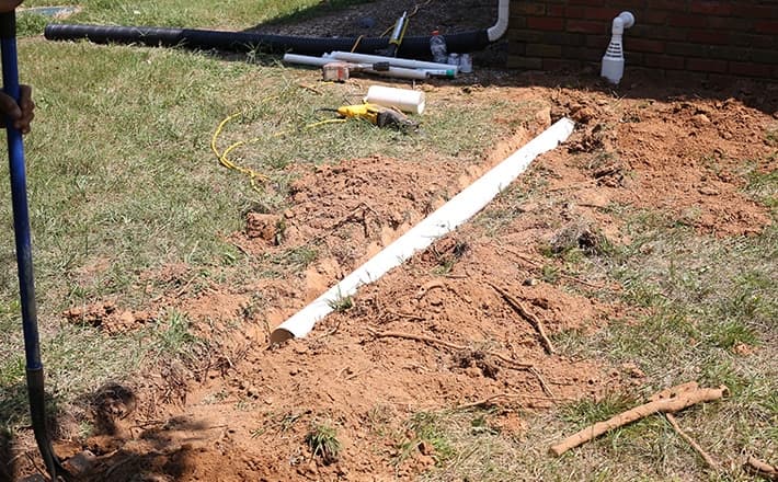 Exterior drainage solutions