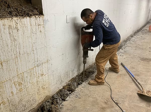 foundation worker