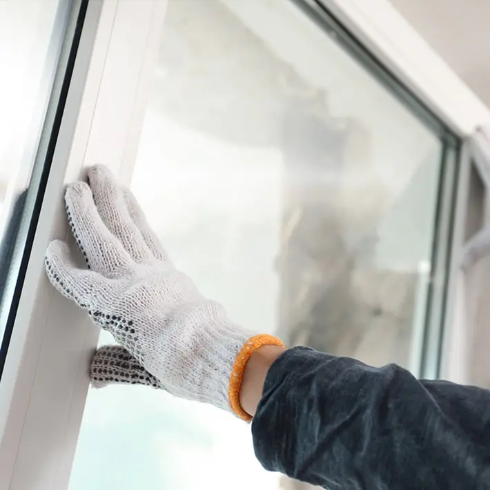 Sticking window and door repair, foundation issues and structural damage.