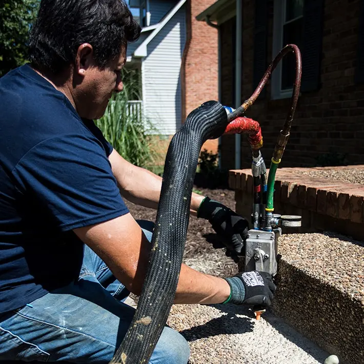 Concrete leveling in Portland TN