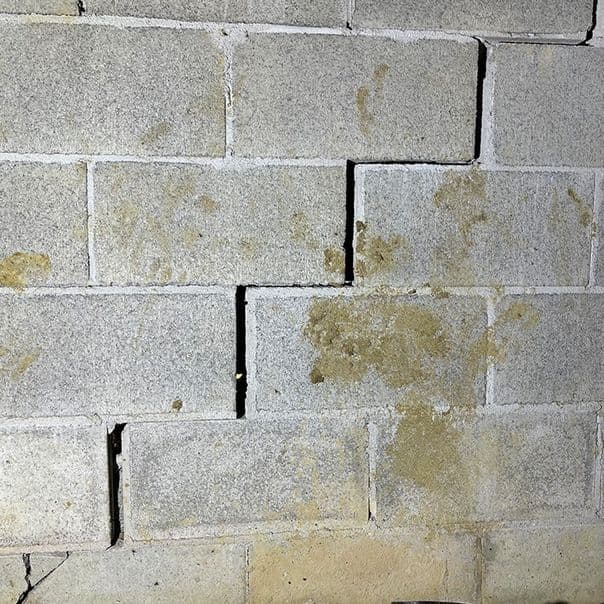 Stair-Step Cracks