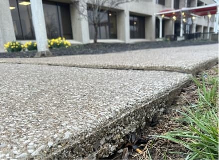 Sidewalk Leveling