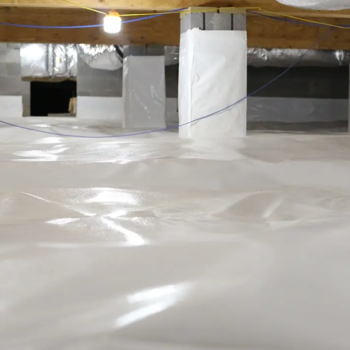 Crawl space encapsulation
