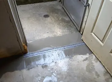 Basement drainage system