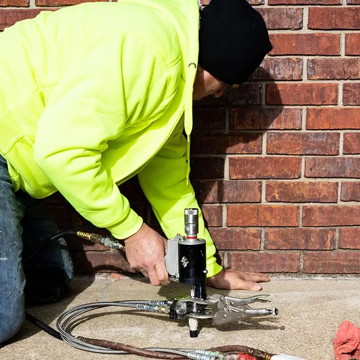 Mudjacking to Lift and Level Concrete