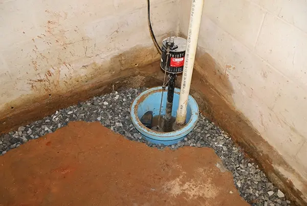 Install the Sump Basin