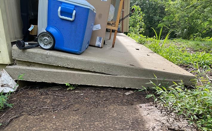 Concrete Slab Lifting Services in Bowling Green, KY