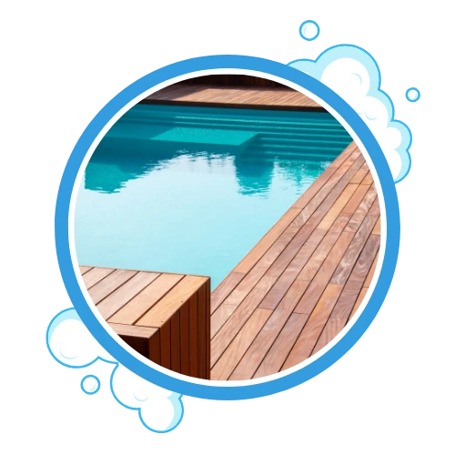 Pool Deck Cleaning