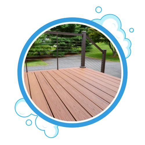 Wood Deck Cleaning